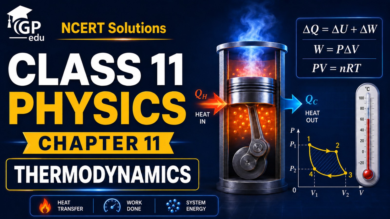 NCERT Solutions for Class 11 Physics Chapter 11 Thermodynamics