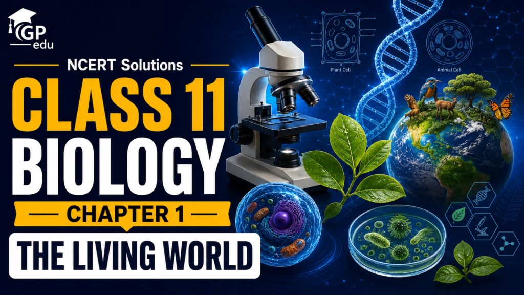 NCERT Solutions For Class 11 Biology Chapter 1