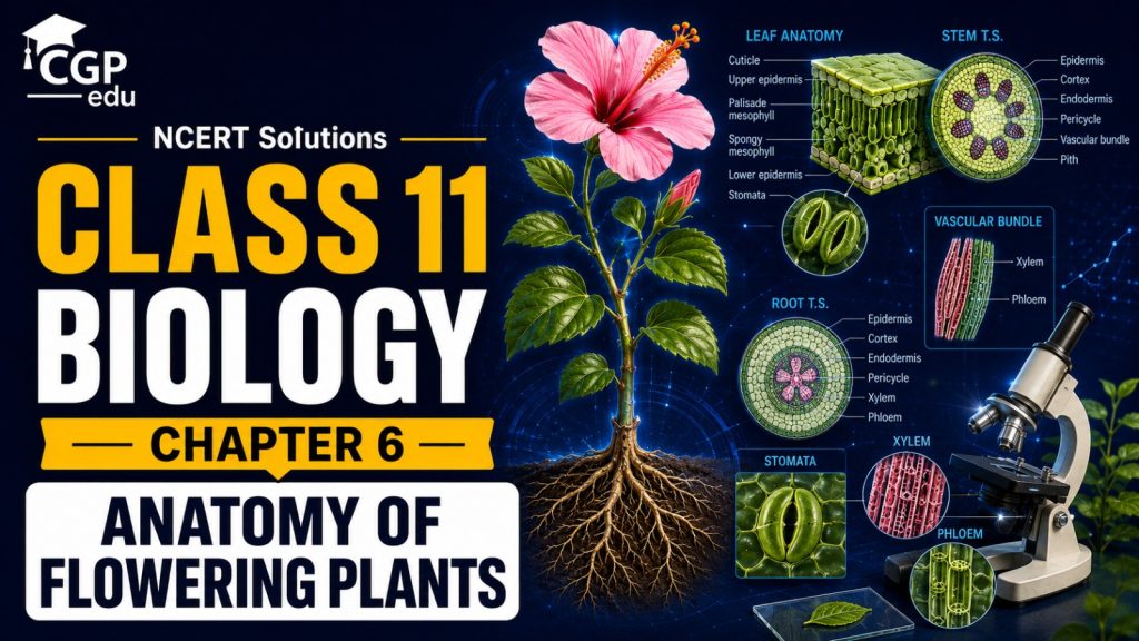 NCERT Solutions For Class 11 Biology Chapter 6